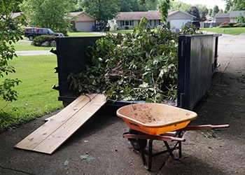 Landscaping Project Waste Disposal